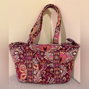 Safari Sunset Vera Bradley Quilted Tote Bag